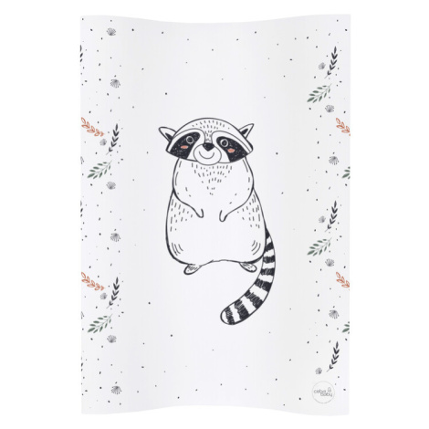 CEBA - Podložka přebalovací 2-hranná měkká COSY (50x70) Raccoon CebaBaby