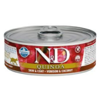 N&d Cat Quinoa Adult Venison & Coconut 80g