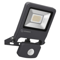 Reflektor LED 20W 1700lm 3000K IP44 Šedý s čidlem pohybu LEDVANCE Floodlight Endura