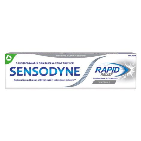 Sensodyne Rapid Whitening zubní pasta pro citlivé zuby 75ml