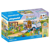 Playmobil 71493 mobilní jezdecká škola