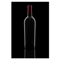 Fotografie Bottle of red wine, Yuri Kriventsoff, (26.7 x 40 cm)
