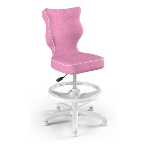 Entelo Pohodlná dětská židle bez područek k psacímu stolu RŮŽOVÁ Zvolte rozměr: dítě 119 - 142 c