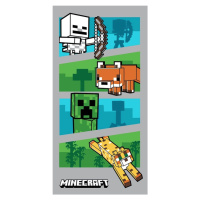 Bavlněná osuška Minecraft 70 x 140 cm