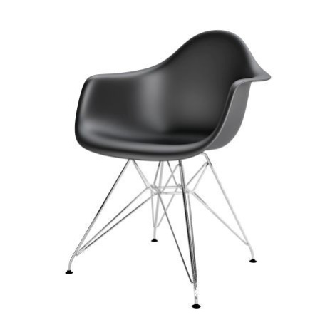 ArtD Židle P018 / inspirovaná DAR / černá