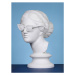 Fotografie Plaster head wearing sunglasses, lambada, 30 × 40 cm