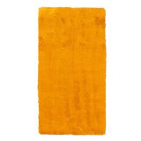 Koberec Laza 80x150 cm, umělá kožešina, žlutý