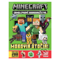 Minecraft: Samolepkové dobrodružstvo - Mobovia útočia! - kniha z kategorie Úkoly pro děti