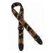 Fender Jackquard Monogrammed Strap Black / Yellow Brown