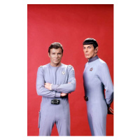 Fotografie William Shatner And Leonard Nimoy, 26.7 × 40 cm