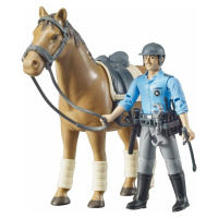 BRUDER - 62507 Policista na koni