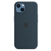 Apple silikonový kryt s MagSafe na iPhone 13 hlubokomořsky modrý