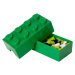 Tmavě zelený svačinový box LEGO®