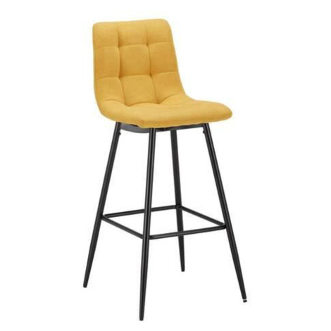 Žluté barové židle