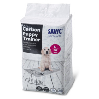 Savic Puppy Trainer Pads s aktivním uhlím - Large: D 60 x Š 45 cm, 50 kusů