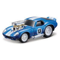 Maisto - Muscle Machines - 1965 Shelby Cobra Daytona Coupe, modrý, 1:64