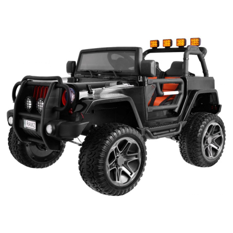 mamido  Elektrické autíčko Jeep Monster 4x4 černé