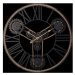 Nástěnné hodiny DELION hnědá Ø 78 cm Mybesthome