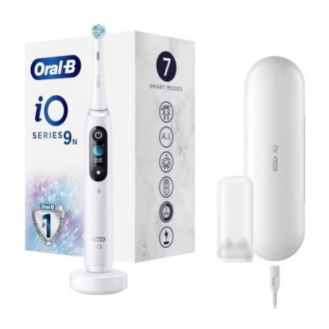 Oral-B iO 9 White Alabaster magnetický zubní kartáček