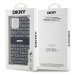 Zadní kryt DKNY PC/TPU Repeat Pattern Tonal Stripe Magsafe pro Apple iPhone 14, černá