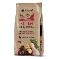 Fitmin Purity Kitten s čerstvým kuřecím a játry pro koťata 10 kg