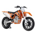 Kovový model motorky ktm 450 sx-f 1:18