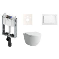 Cenově zvýhodněný závěsný WC set TECE k zazdění + WC Laufen Laufen Pro KMPLPROAT