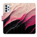 iSaprio flip pouzdro BlackPink Marble pro Samsung Galaxy A23 / A23 5G