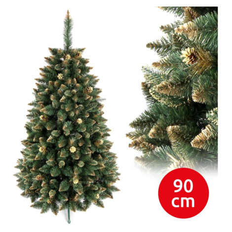 Vánoční stromek GOLD 90 cm borovice Donoci