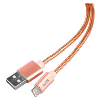 Kabel WG Lightning na USB, 1m, růžová