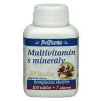 MedPharma Multivitamín s minerály 30 složek tbl.107