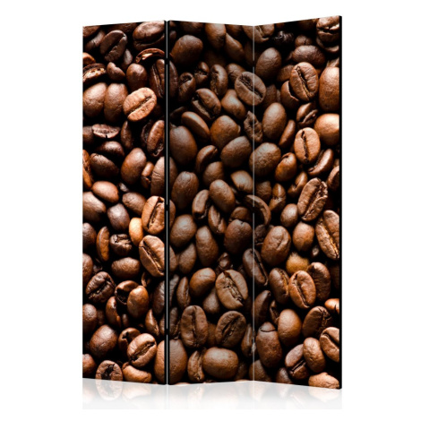 Paraván Roasted coffee beans Dekorhome 225x172 cm (5-dílný) Artgeist