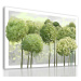 Obraz na plátně HORTENZIE zelené květy A různé rozměry Ludesign ludesign obrazy: 100x70 cm