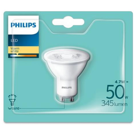 Philips LED Žárovka Philips GU10/4,7W/230V 2700K