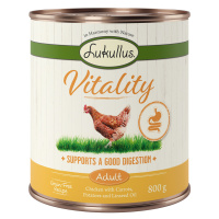 Lukullus konzervy, 24 x 800 g - 250 Kč SLEVA - Vitality trávení: kuřecí (bez obilovin)