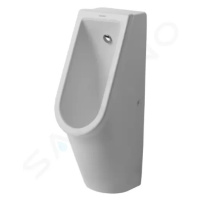 DURAVIT Starck 3 Pisoár, zadní přívod vody, Rimless, alpská bílá 0827250000