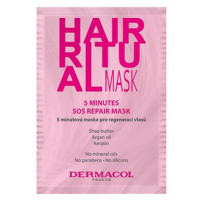 DERMACOL Hair Ritual 5 minutová maska pro regeneraci 15 ml