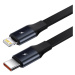 Baseus Nabíječka do auta Baseus Enjoyment s kabelem USB-C + Lightning 3A, 30W (černá)