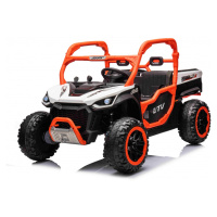 Mamido Dětské elektrické autíčko Farmer Truck UTV Racing 4x4 24V bílé