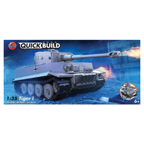 Quick Build tank J6041 - Tiger I (1:35) AIRFIX