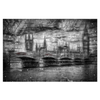 Fotografie City Shapes LONDON Houses of Parliament, Melanie Viola, 40x26.7 cm