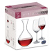 Crystalex sada sklenic a karafy na červené víno Viola 1+2