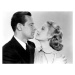 Umělecká fotografie William Holden And Grace Kelly, (40 x 30 cm)
