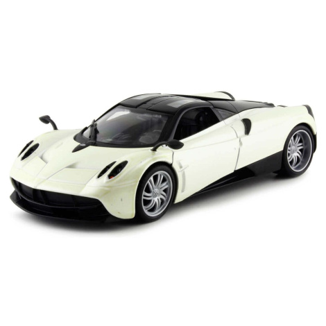 Kovový model huayra bílá 1:24