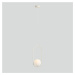 ALDEX Závěsné světlo Dione, opálová/krémová, 1 zdroj