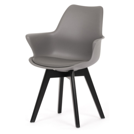 Jídelní židle KATRINA II šedá/černá