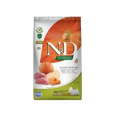 N&D PUMPKIN grain free dog adult mini boar & apple 7 kg