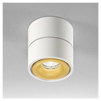 Egger Licht Egger Clippo LED stropní spot, bílý-zlatá, 3000 K