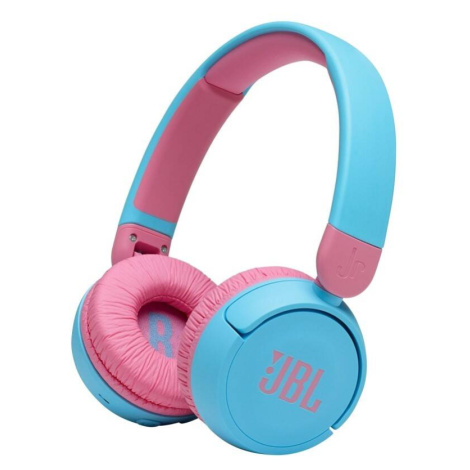 Bezdrátová sluchátka JBL JR 310BT / Bluetooth / výdrž až 30 hod. / modrá/růžová Varianta: ivi1