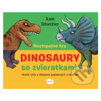 Roztopašné hry - dinosaury so zvieratkami (Veselé rýmy a skladanie popletených zvieratiek) - kni